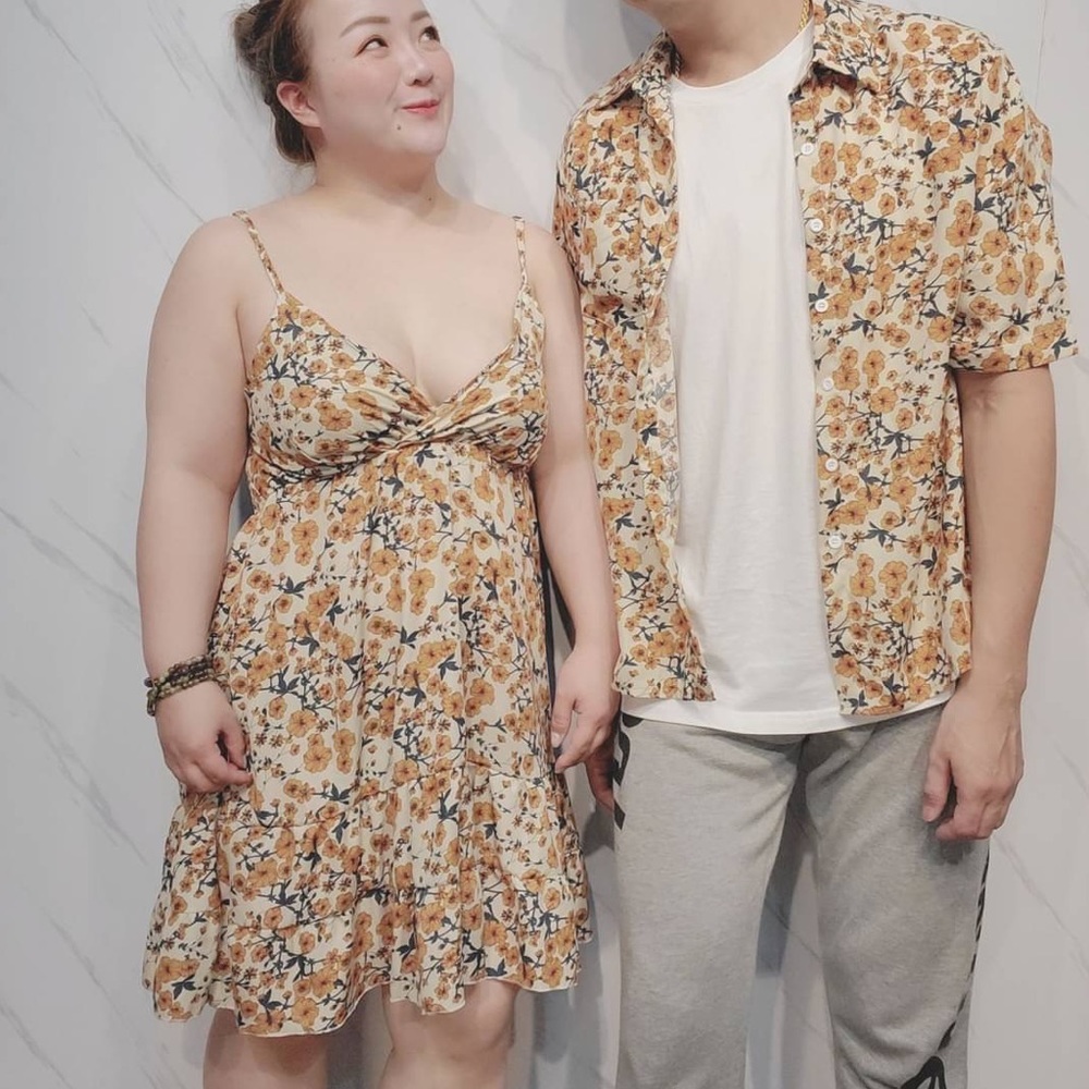 Floral Print spaghetti strap dress - Picture 2 of 3